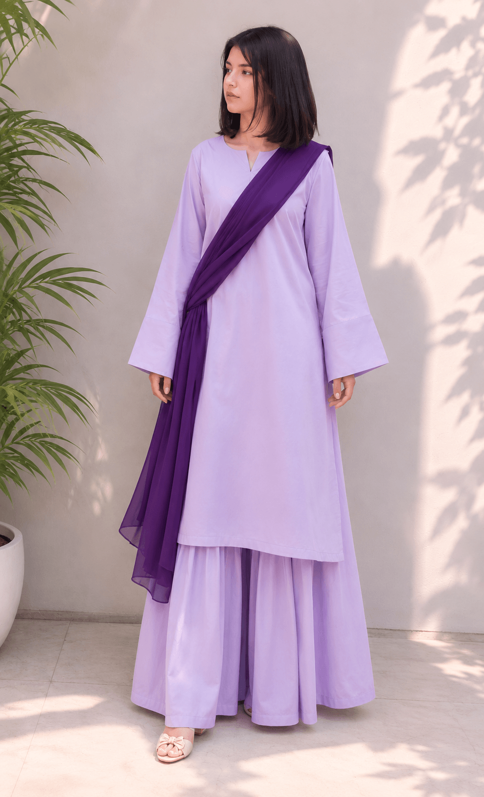 lavender dark purple flapper set lavender dark purple flapper set