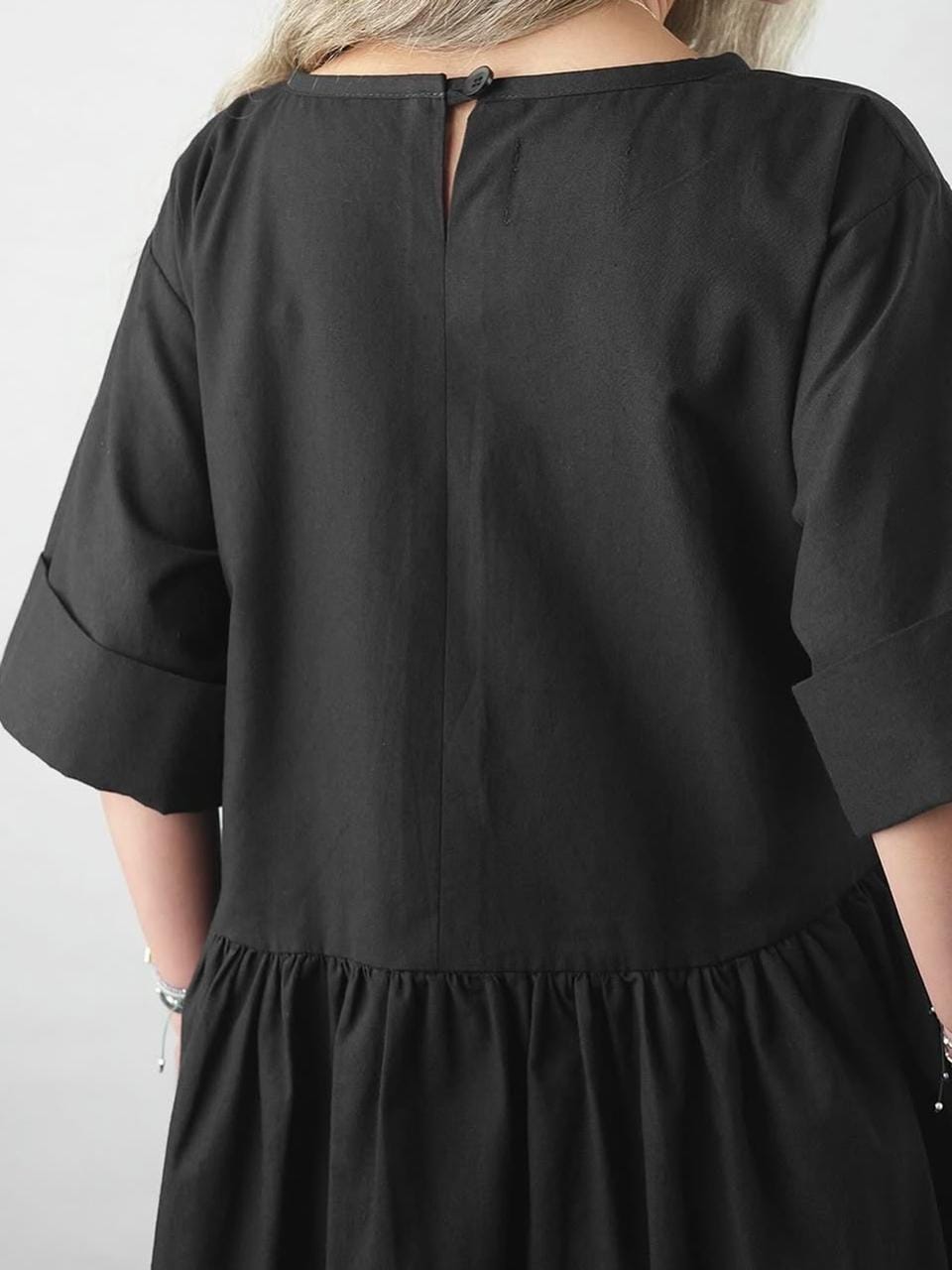 oversized cotton maxi frock oversized cotton maxi frock