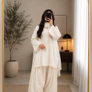 offwhite farshi kurti