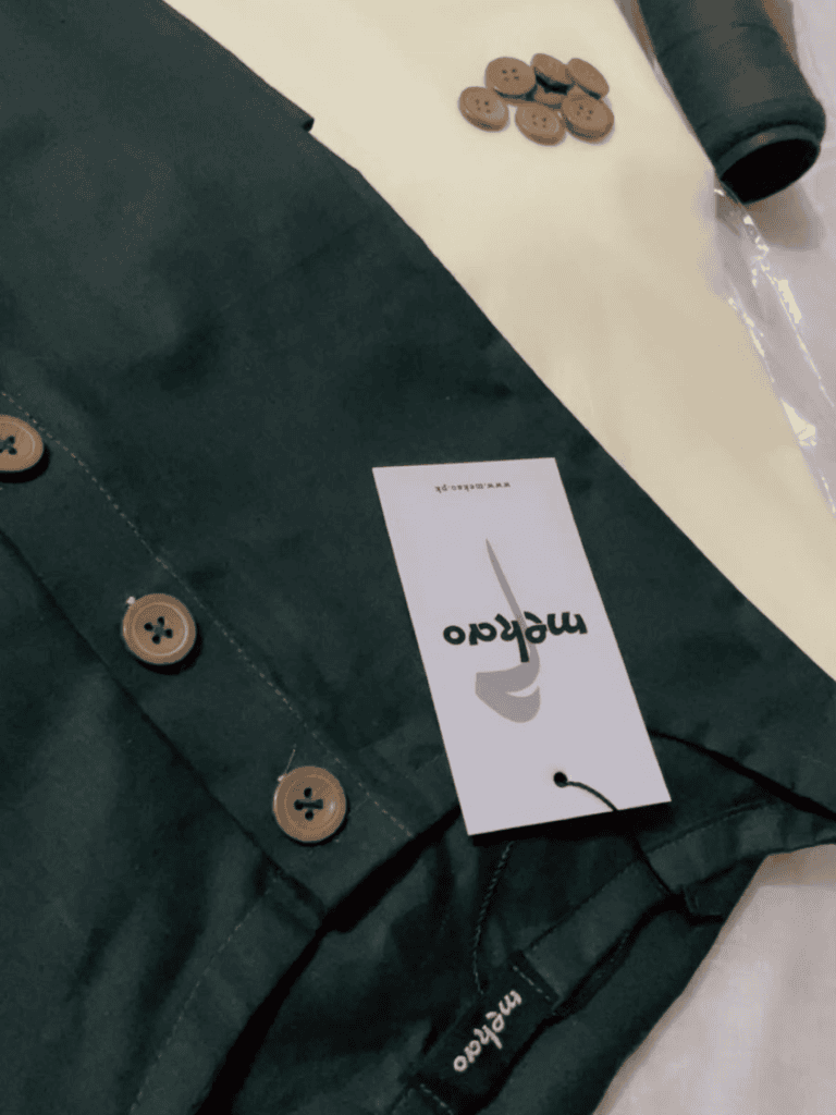 Home emerald grace – premium dark green kurta set1