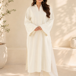off white grace – premium kurta set1
