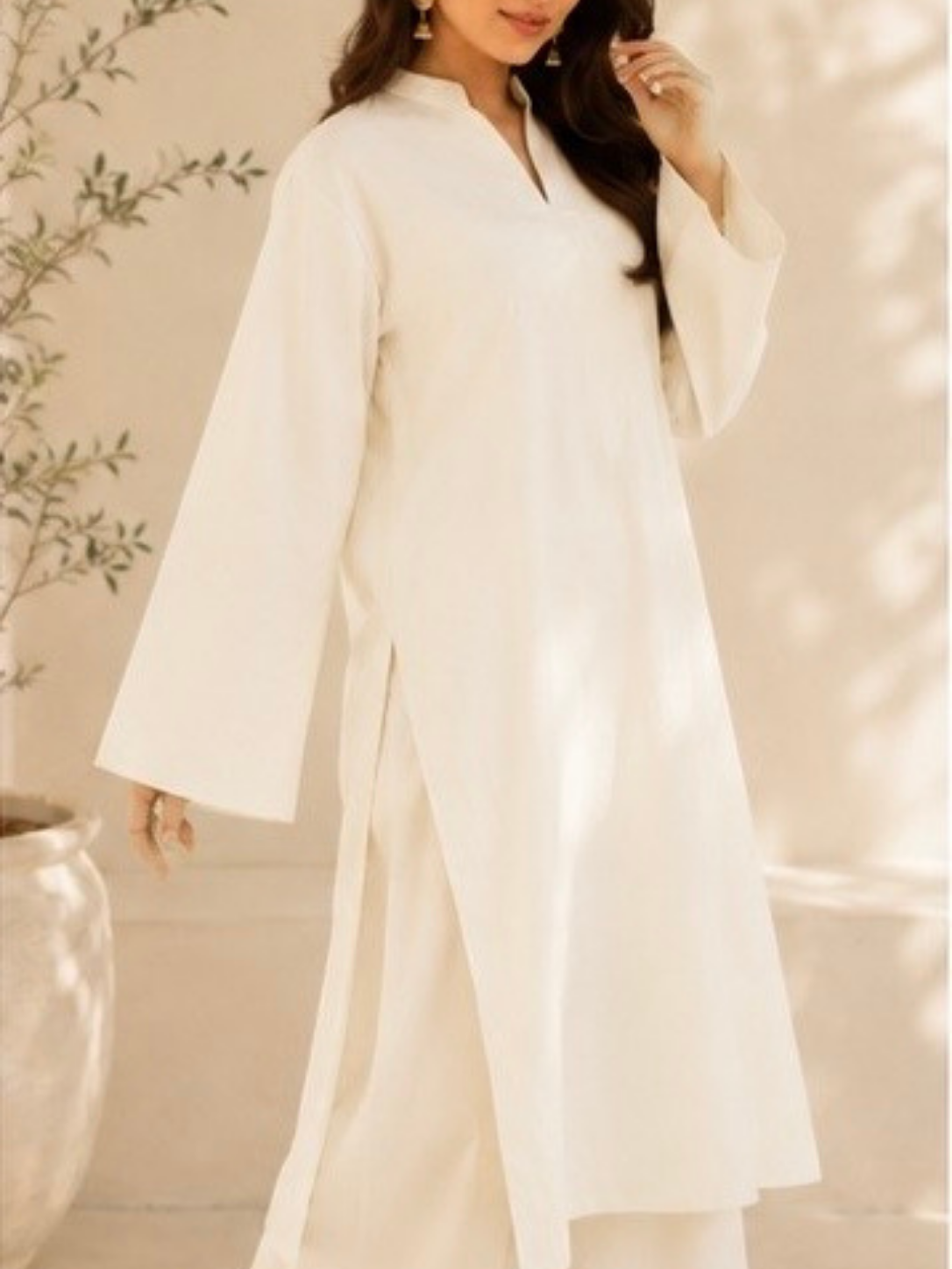 off white grace – premium kurta set3 off white grace – premium kurta set3