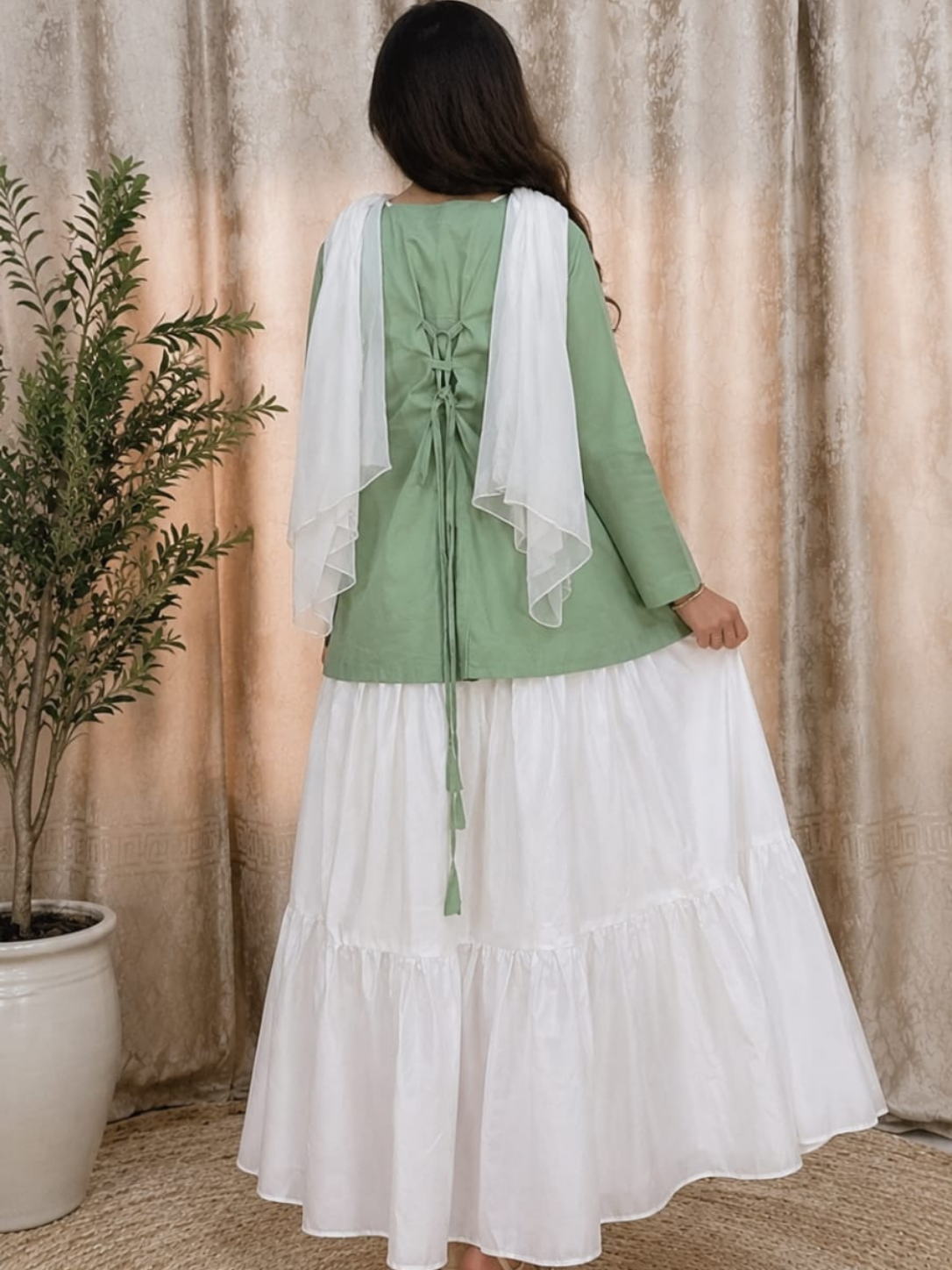 parrot green kurti with off white tiered skirt set2 parrot green kurti with off white tiered skirt set2 parrot green kurti with off white tiered skirt set2 parrot green kurti with off white tiered skirt set2