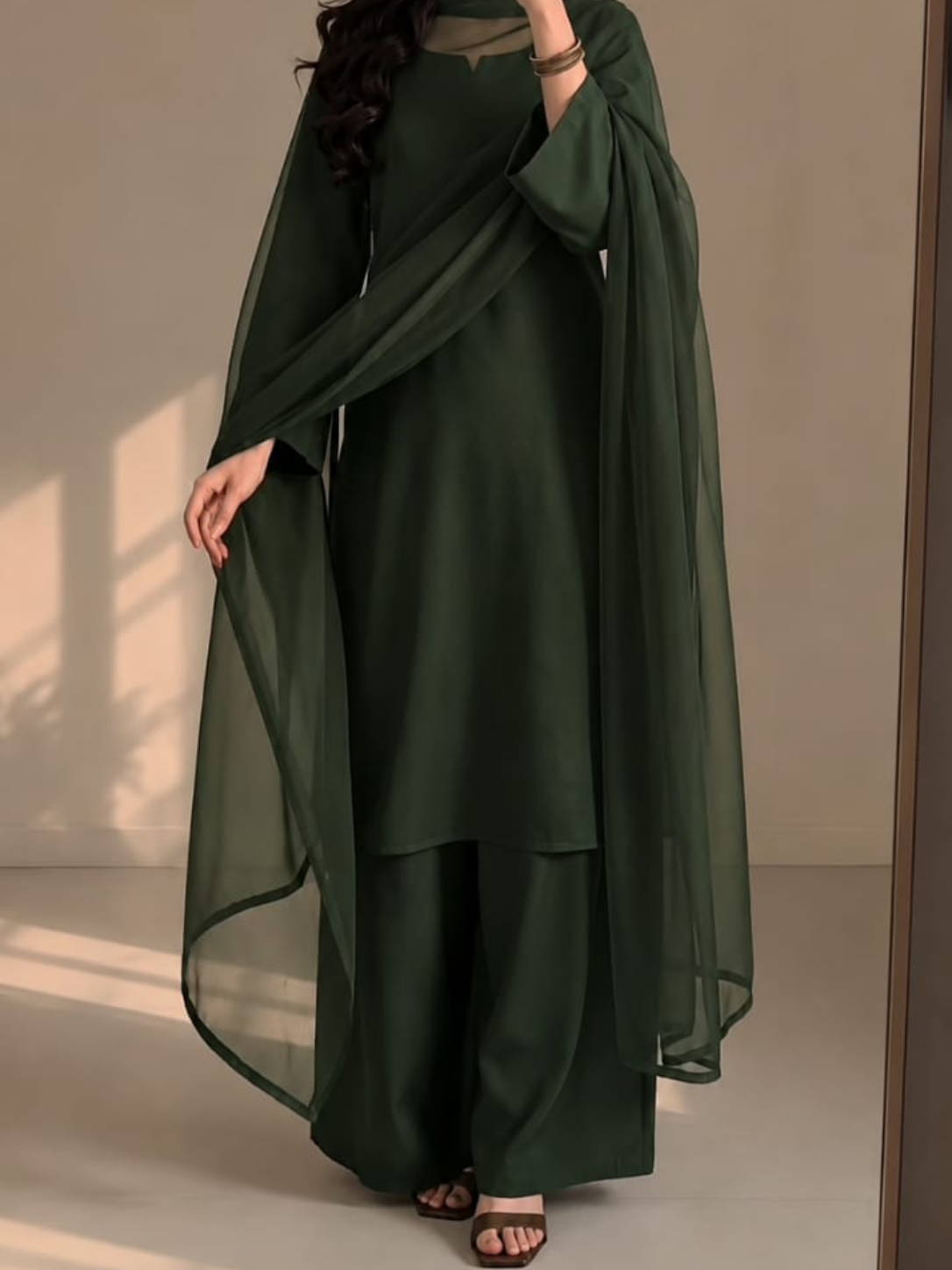 simple green short kurti front (3) simple green short kurti front (3)