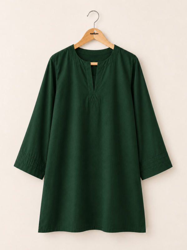 v-neck-premium-cotton-simple-short-kurti-azadi-sale-%f0%9f%87%b5%f0%9f%87%b0