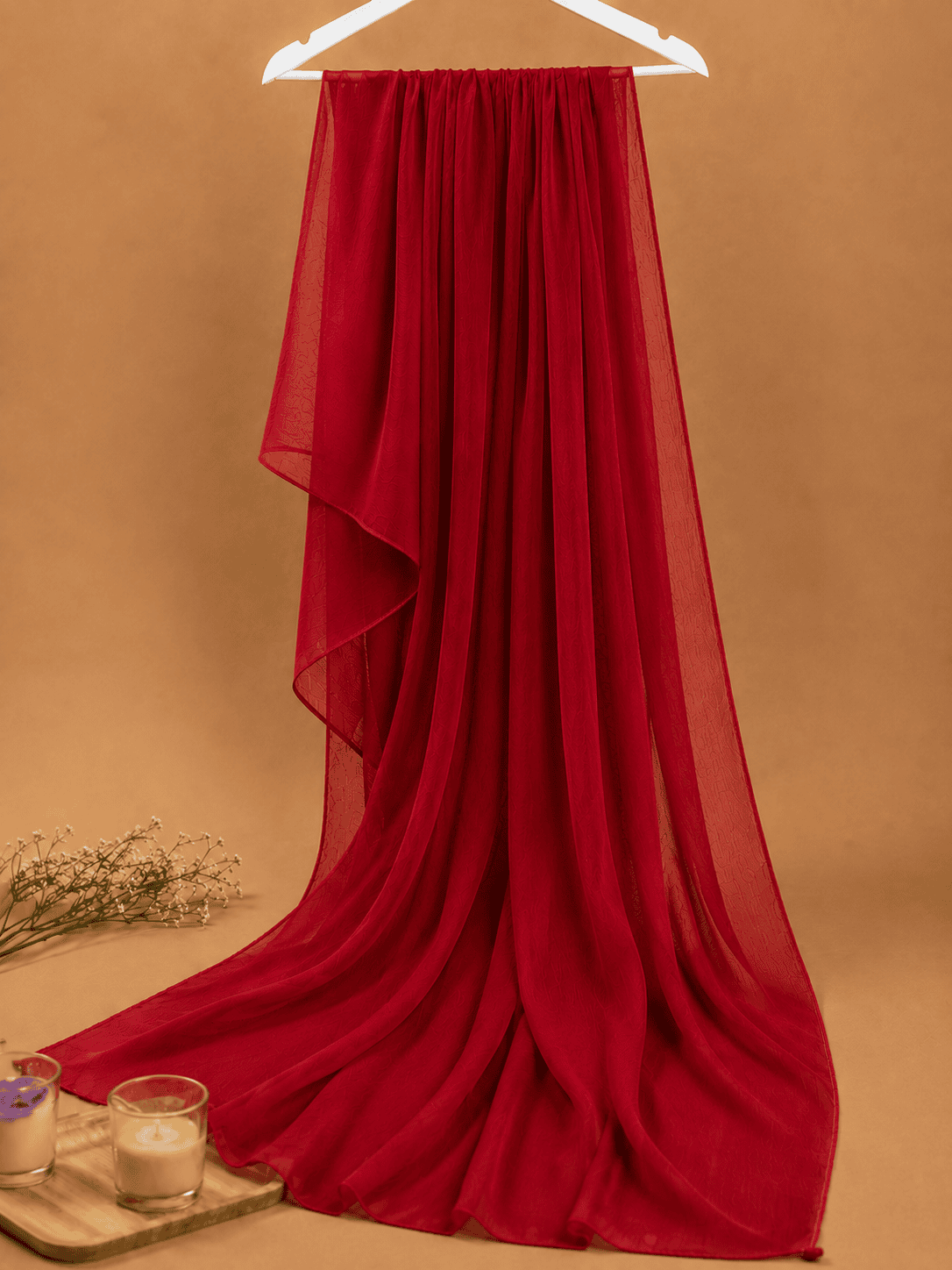 crimson-red-chiffon-dupatta