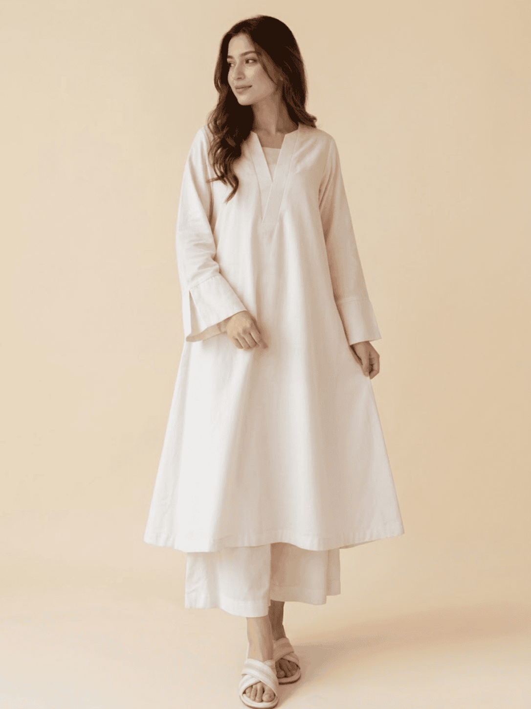 ivory-elegance-premium-off-white-kurta-trouser-set