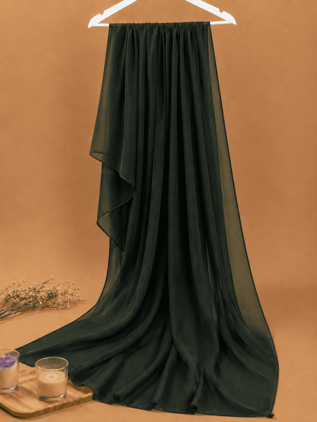 midnight-green-chiffon-dupatta