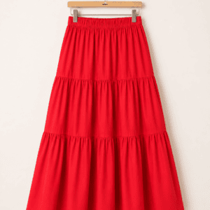 orange skirt