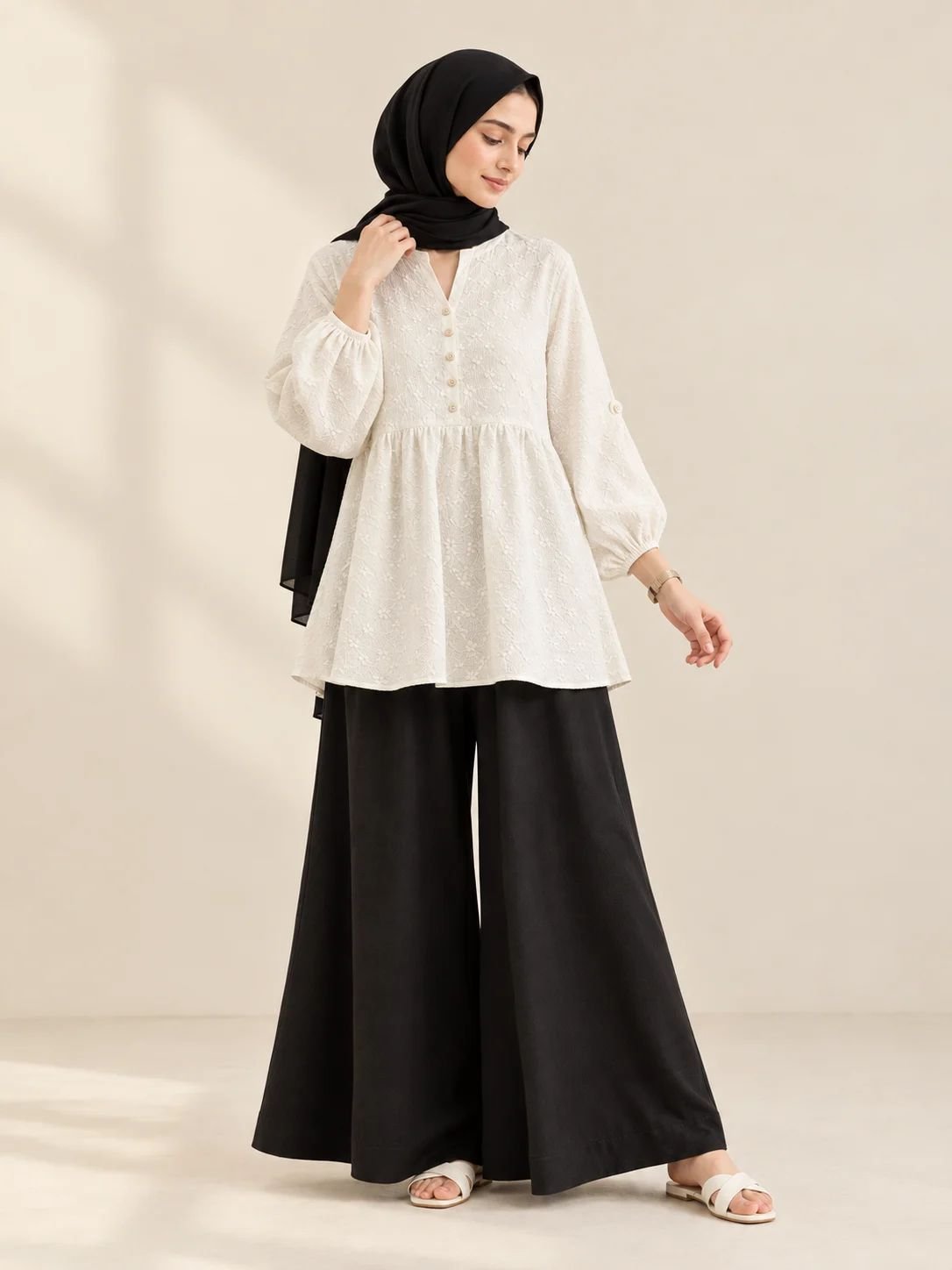 ivory-textured-co-ord-set-luxury-casual-wear