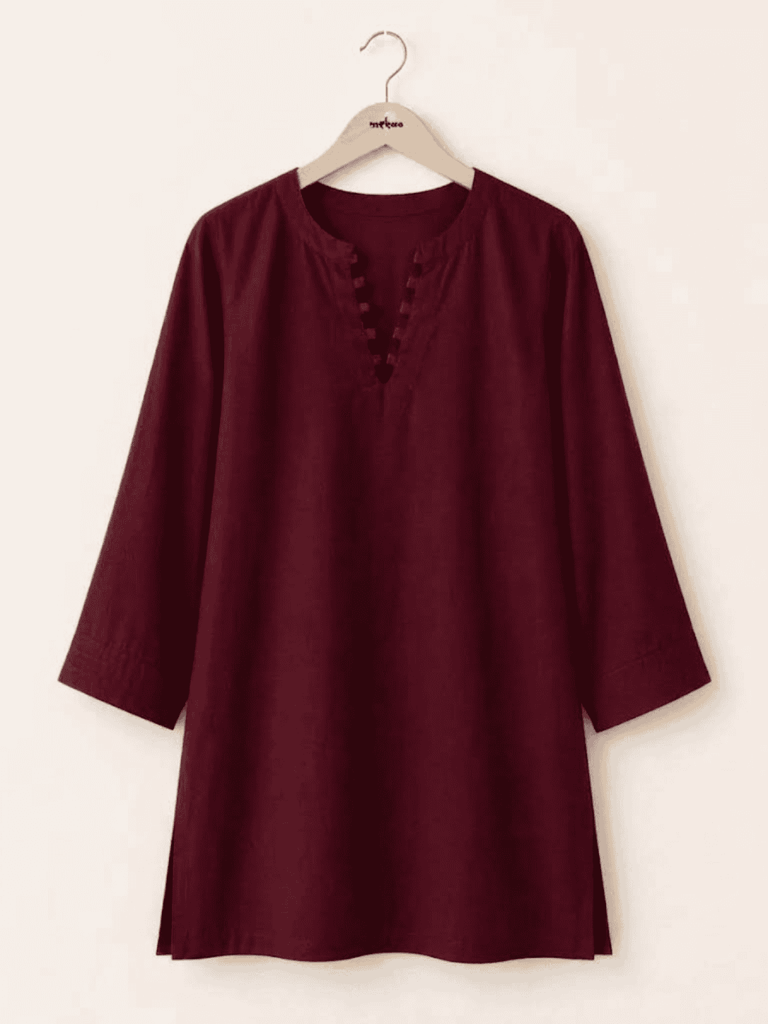 maroon kurti back front maroon kurti back front