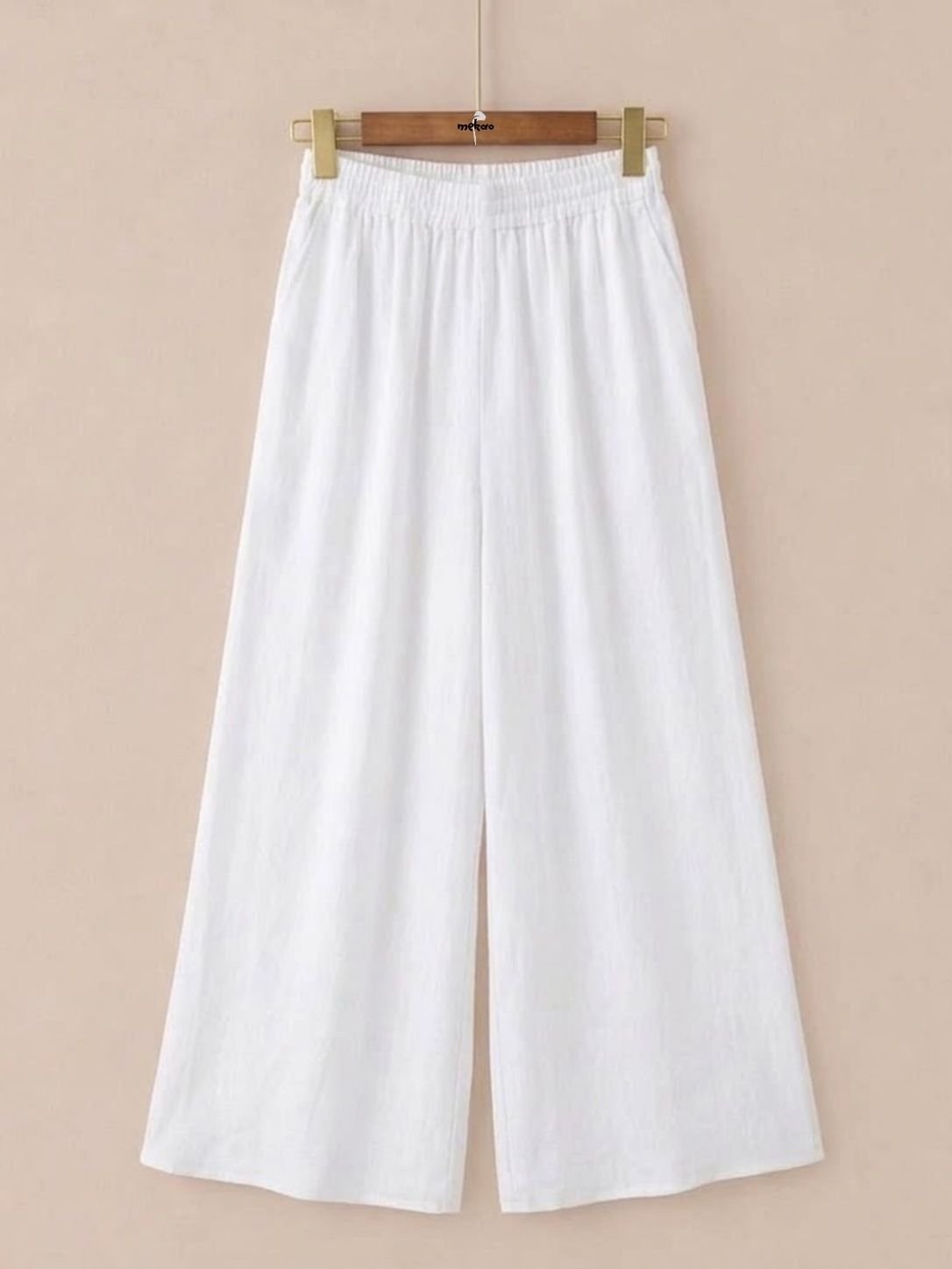 womens-white-loose-cotton-flapper-trouser